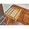 Rev-A-Shelf Drawer Insert, Maple Wood, Natural Maple, 16 in W, 2.38 in H, 19.75 in D 4CDI-18-KCUP-1 - alternate 4